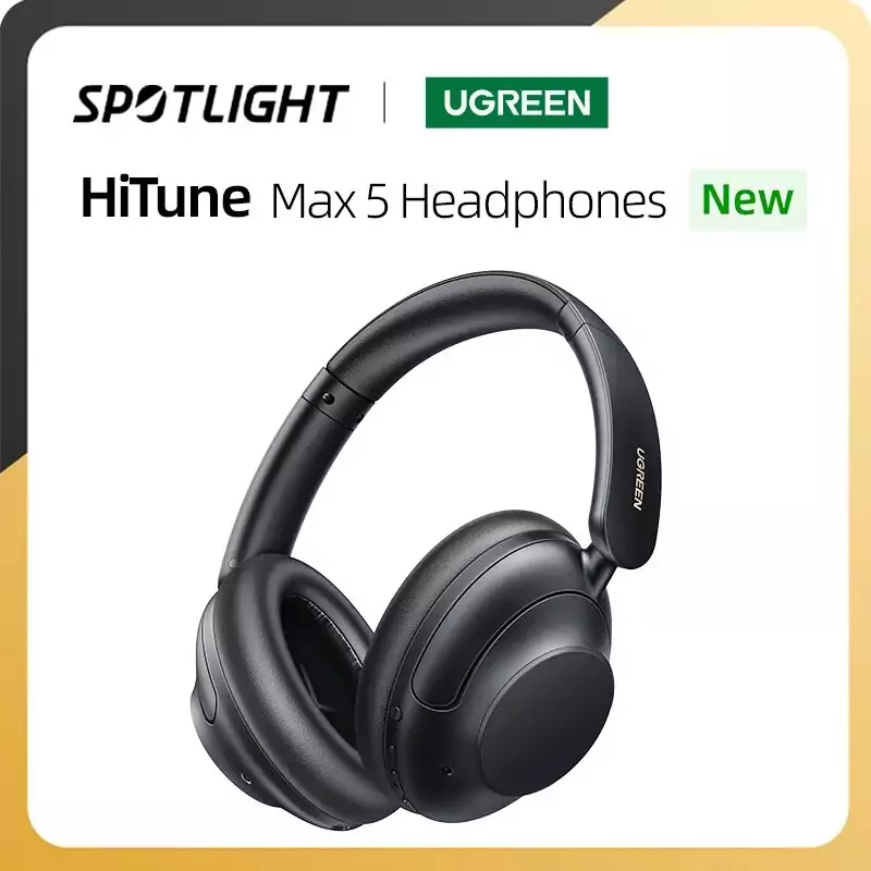 Auriculares UGREEN HiTune Max 5 con 90h de batería Auriculares UGREEN HiTune Max 5 con 90h de batería
