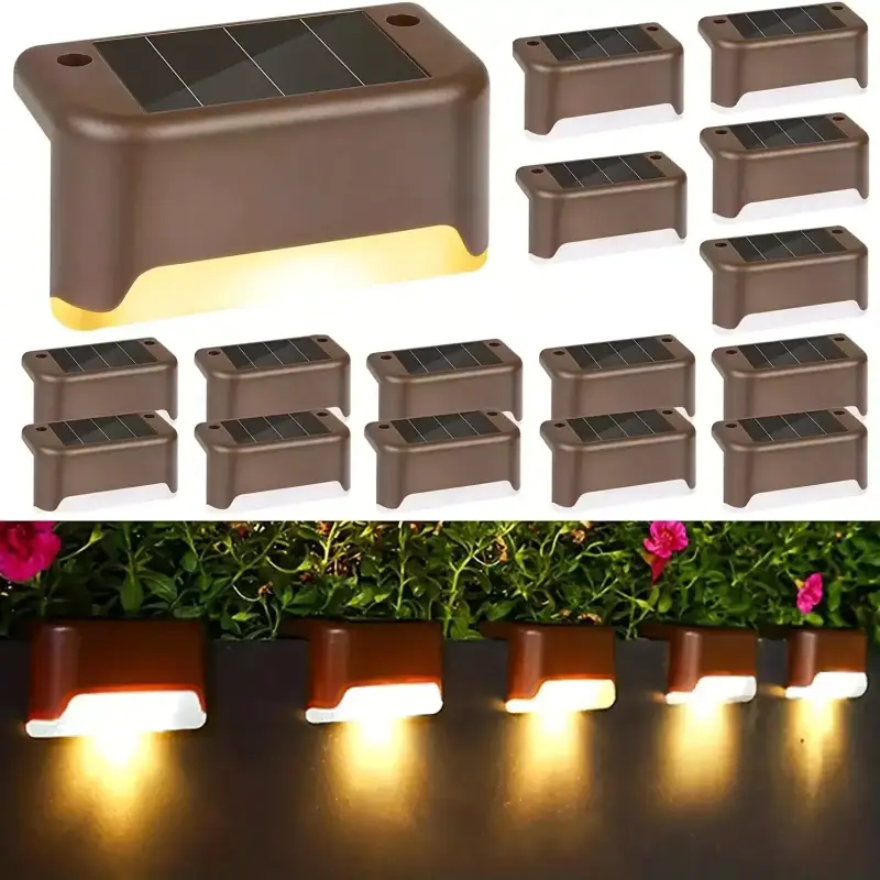 Pack 4 Luz LED Solar para exteriores Pack 4 Luz LED Solar para exteriores