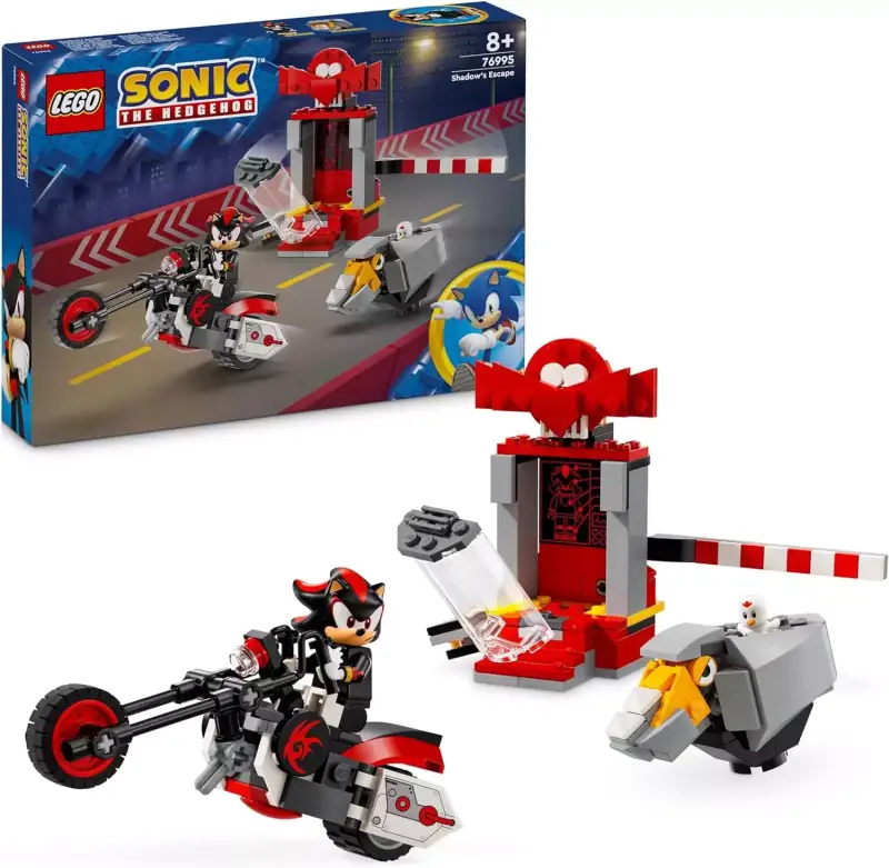 LEGO Sonic The Hedgehog Huida de Shadow The Hedgehog LEGO Sonic The Hedgehog Huida de Shadow The Hedgehog