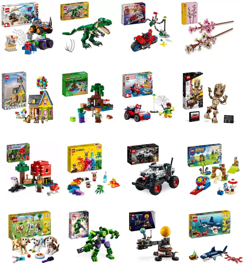 Compra 2 unidades ahorra el 50 % en 1 de selección LEGO Compra 2 unidades ahorra el 50 % en 1 de selección LEGO