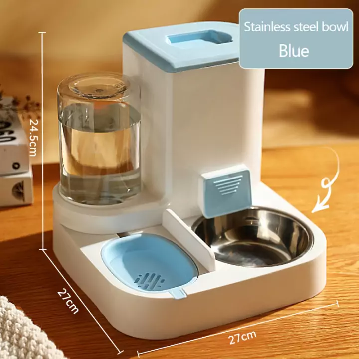 Alimentador y bebedero automático para gatos y mascotas Alimentador y bebedero automático para gatos y mascotas