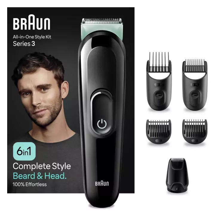 Recortadora todo en uno Braun Series 3 MGK3411 Recortadora todo en uno Braun Series 3 MGK3411
