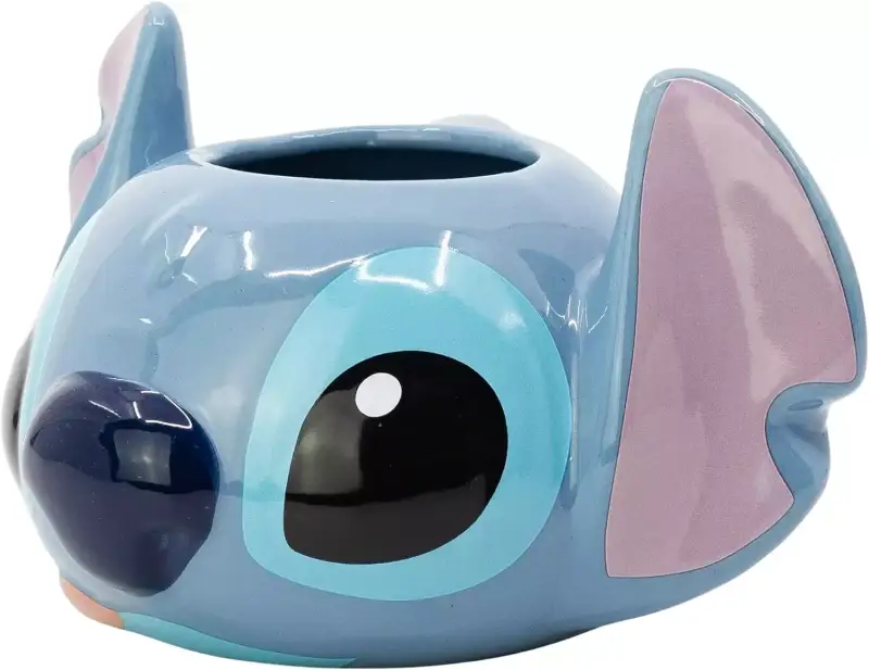 Taza de cerámica con forma en 3D de Stitch Taza de cerámica con forma en 3D de Stitch