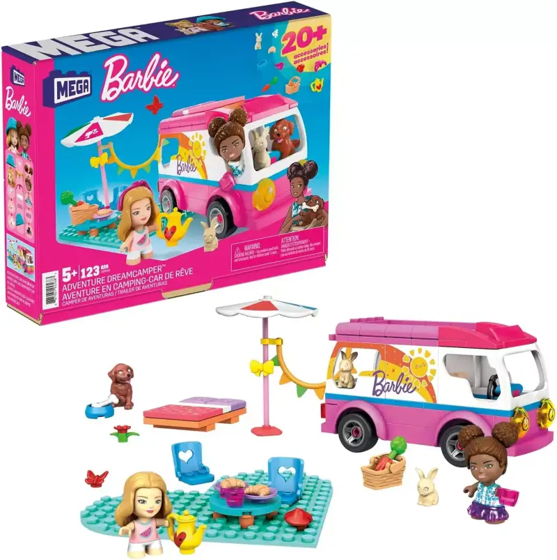 Mega Construx Barbie Supercaravana de aventuras Mega Construx Barbie Supercaravana de aventuras