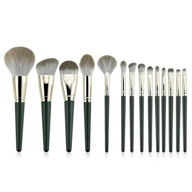 Juego de 14 brochas de maquillaje Juego de 14 brochas de maquillaje