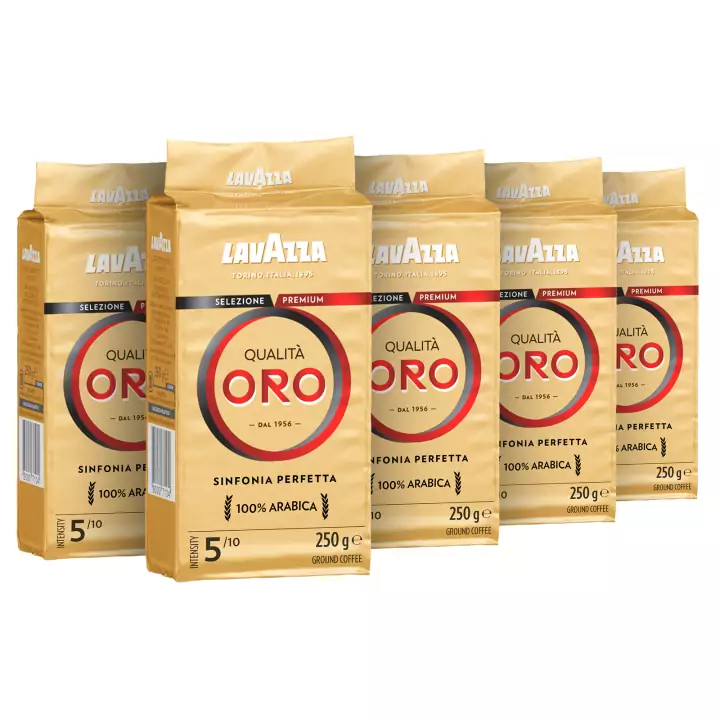 5x 250g Café Molido Lavazza Qualità Oro 5x 250g Café Molido Lavazza Qualità Oro