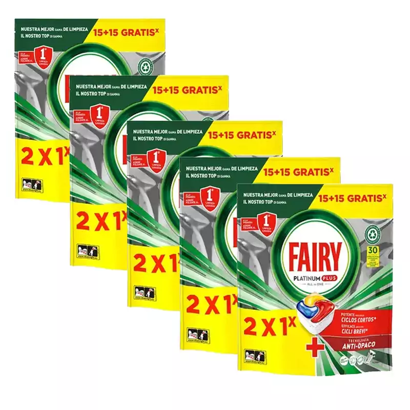 150 Pastillas Fairy Platinum Plus All in One 150 Pastillas Fairy Platinum Plus All in One
