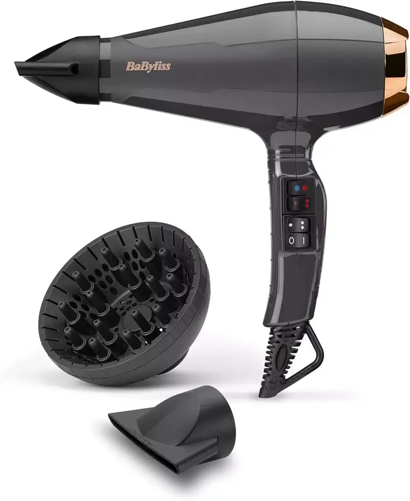 Secador de Pelo Iónico BaByliss Italian Air Pro 2200W Secador de Pelo Iónico BaByliss Italian Air Pro 2200W