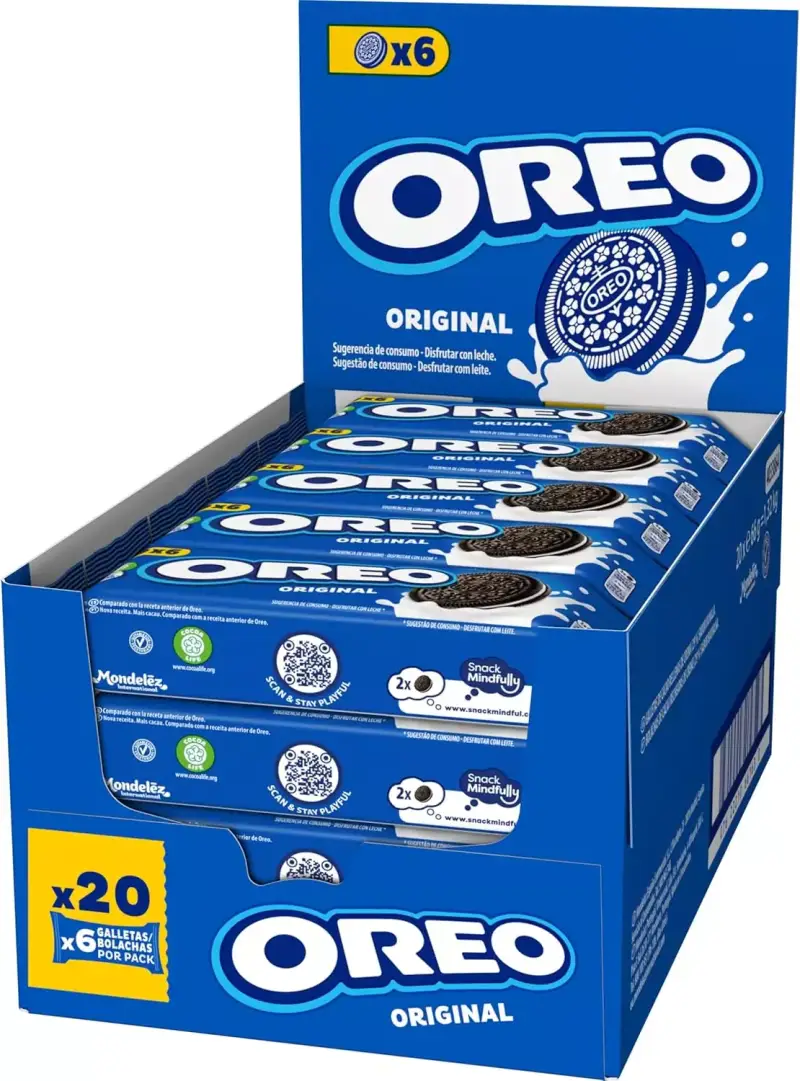 20 Paquetes Oreo Original 20 Paquetes Oreo Original