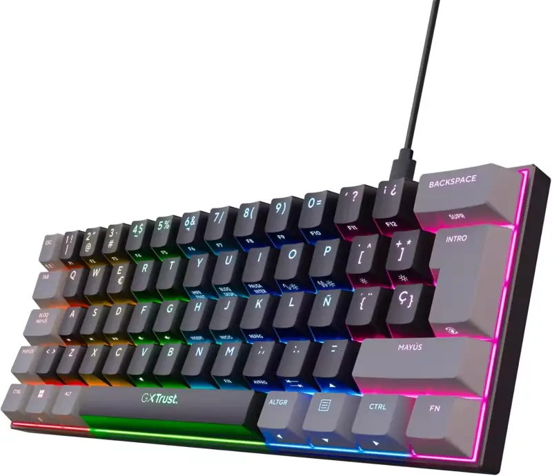 Teclado Mecánico Trust Gaming GXT 867 Acira Teclado Mecánico Trust Gaming GXT 867 Acira