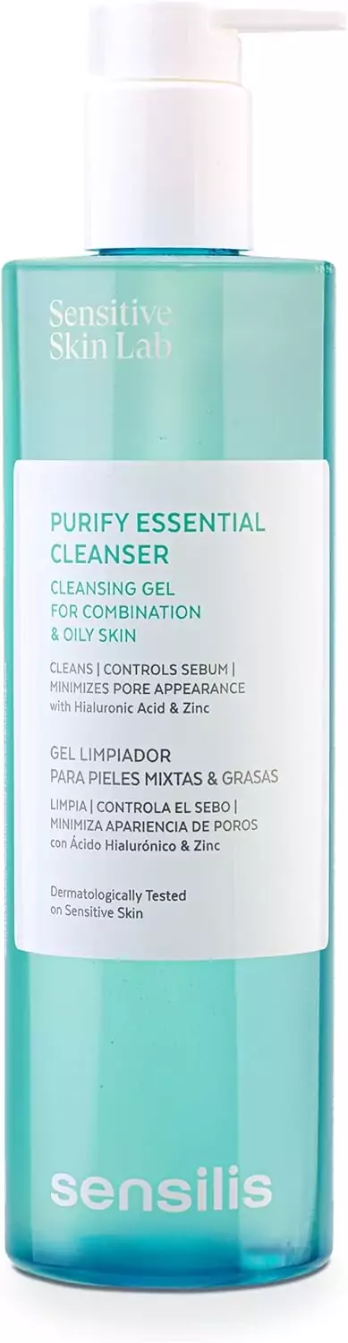 Gel Sensilis Purify essential cleanser 400ml Gel Sensilis Purify essential cleanser 400ml