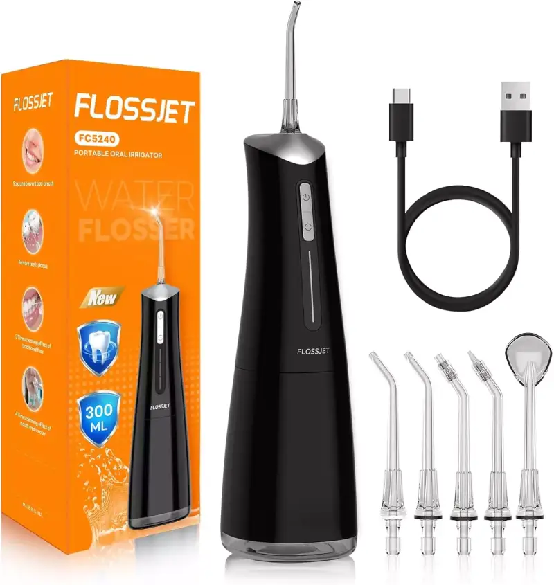 Irrigador Dental Inalámbrico 300ml 4 modos Irrigador Dental Inalámbrico 300ml 4 modos