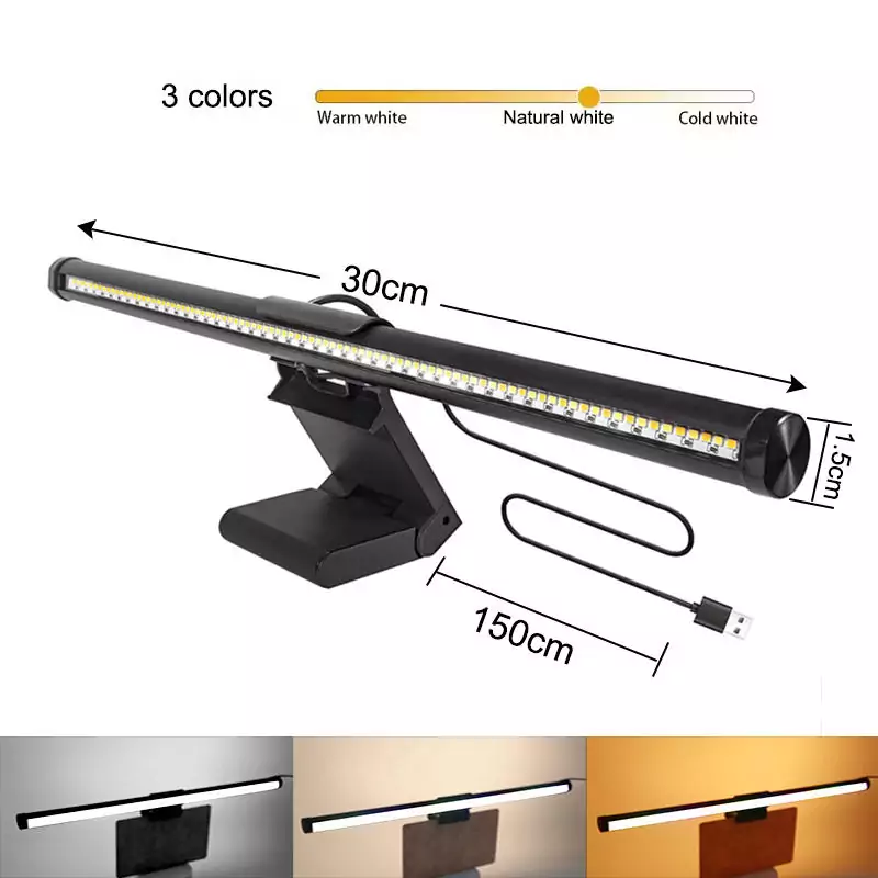Lámpara LED de escritorio 3 colores Lámpara LED de escritorio 3 colores
