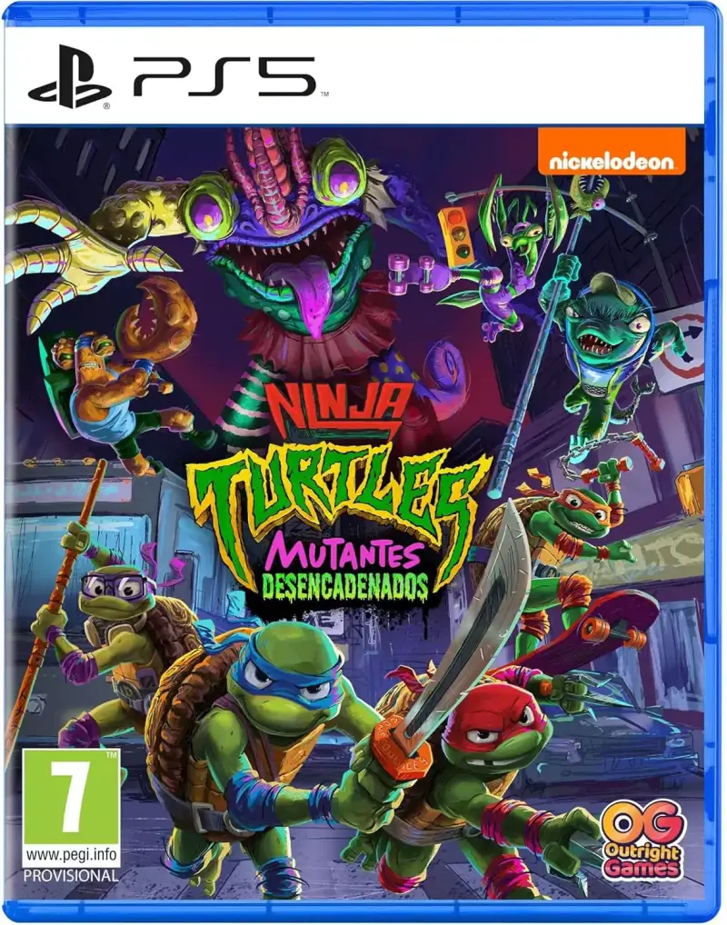 Videojuego Tortugas Ninjas: Mutantes desencadenados PS5 Videojuego Tortugas Ninjas: Mutantes desencadenados PS5
