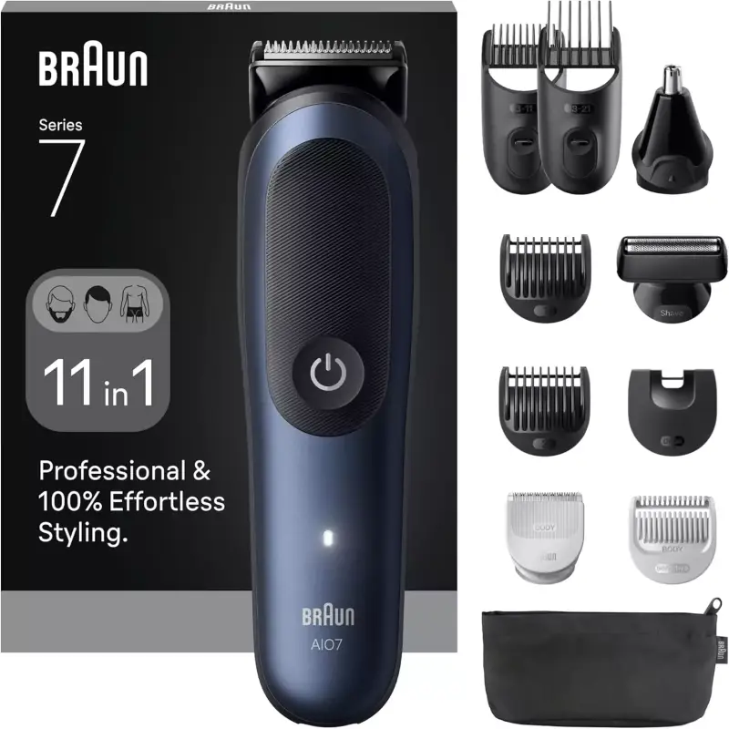Braun cortapelos todo en uno serie 7 AIO7580 11en1 Braun cortapelos todo en uno serie 7 AIO7580 11en1
