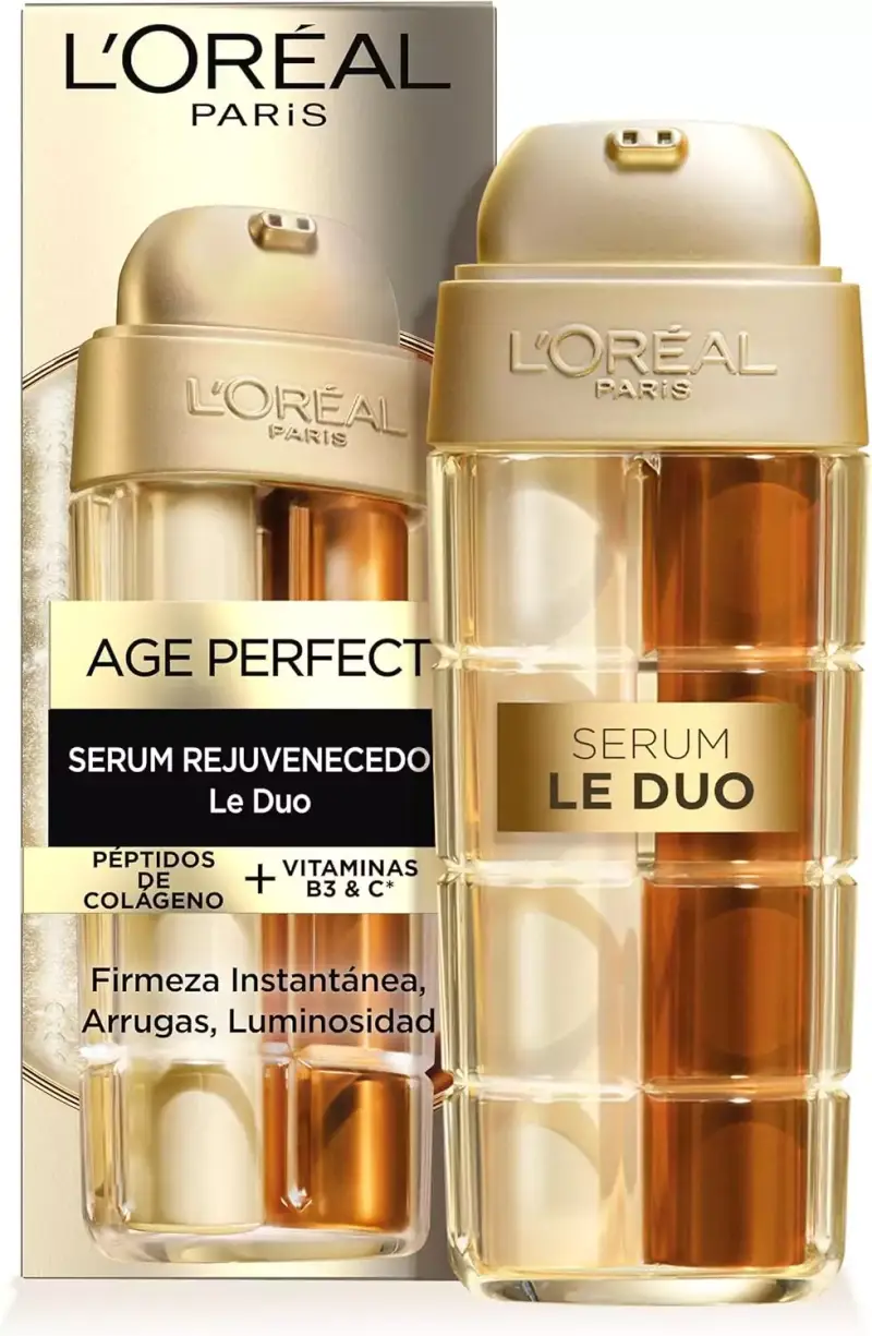Sérum Rejuvenecedor L'Oréal Paris Age Perfect Duo 30ml Sérum Rejuvenecedor L'Oréal Paris Age Perfect Duo 30ml