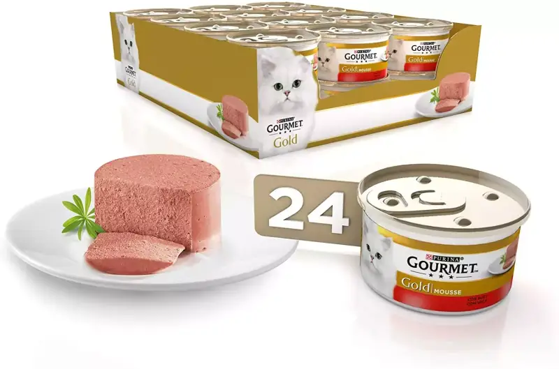 Purina Gourmet Gold Mousse comida para gatos Purina Gourmet Gold Mousse comida para gatos
