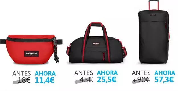 Hasta 50% de dto. + 15% EXTRA en Eastpak Hasta 50% de dto. + 15% EXTRA en Eastpak