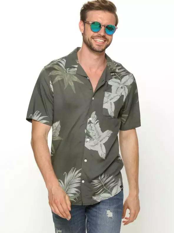 Camisa manga corta estampada Only & Sons Camisa manga corta estampada Only & Sons