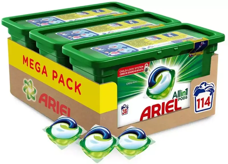 Ariel Allin1 Pods Suavizante 114 lavados Ariel Allin1 Pods Suavizante 114 lavados