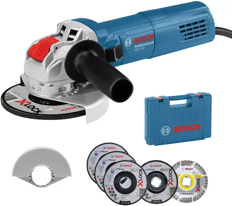 Amoladora angular Bosch Professional GWX 750-125 Amoladora angular Bosch Professional GWX 750-125