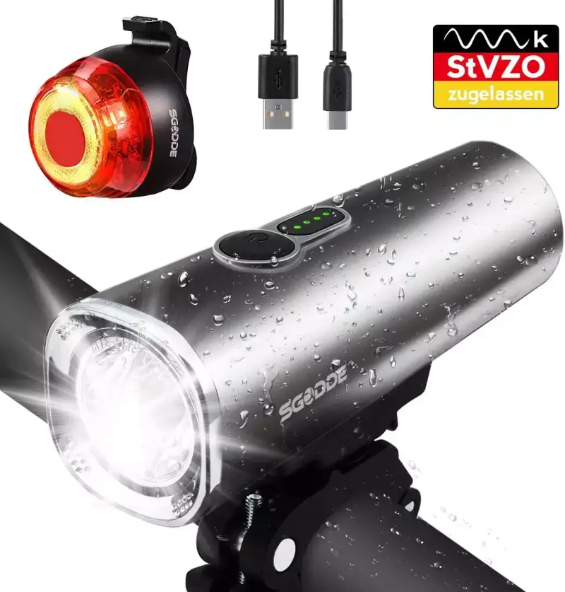 Juego de luces para bicicleta Juego de luces para bicicleta
