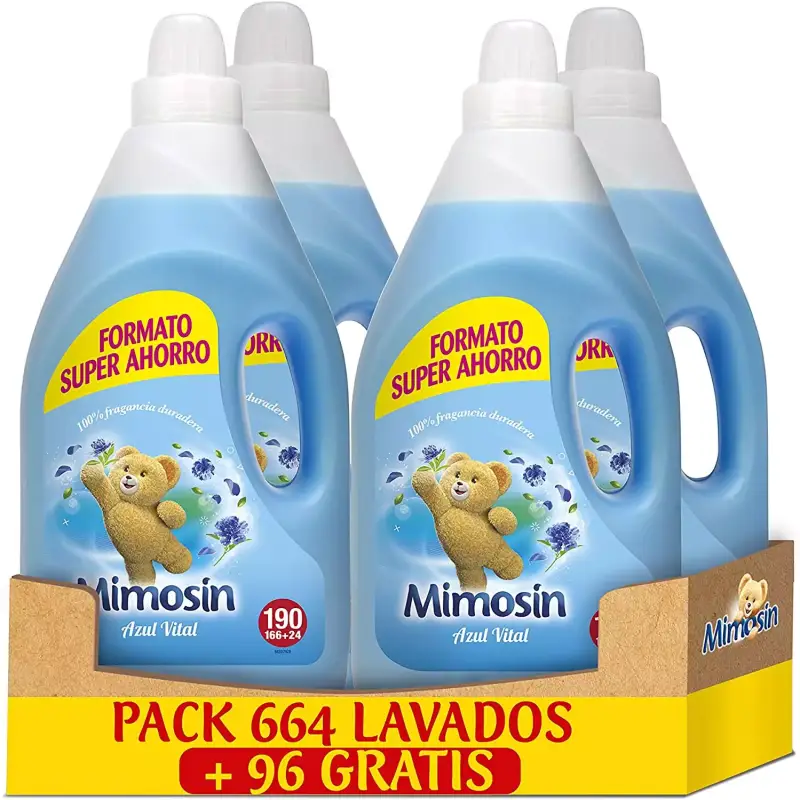 Mimosin Concentrado Suavizante Pack 4 solo Mimosin Concentrado Suavizante Pack 4 solo
