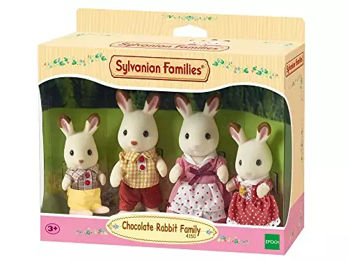 Sylvanian Families Familia Conejo Chocolate Sylvanian Families Familia Conejo Chocolate