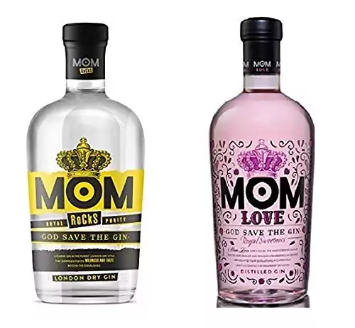 MOM Rocks Ginebra Premium 700 ml + Love Ginebra Premium - 700 ml MOM Rocks Ginebra Premium 700 ml + Love Ginebra Premium - 700 ml