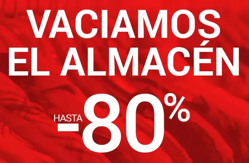 Liquidación 80% en Magic Outlet Liquidación 80% en Magic Outlet
