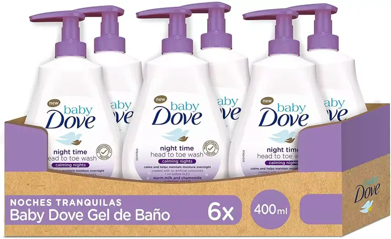 6X Baby Dove Gel de Baño 6X Baby Dove Gel de Baño