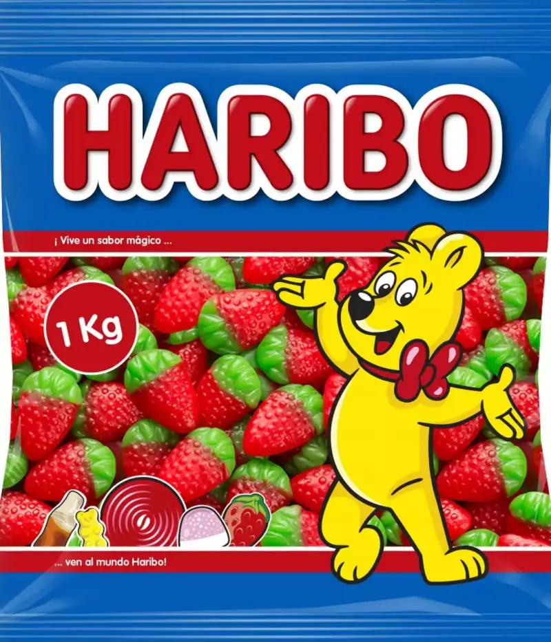 Haribo fresones 1Kg Haribo fresones 1Kg