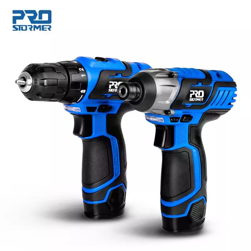 2x Taladros destornillador inalámbrico 2x Taladros destornillador inalámbrico