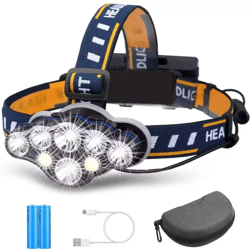 Linterna frontal superbrillante de LEDS Outerdo Linterna frontal superbrillante de LEDS Outerdo