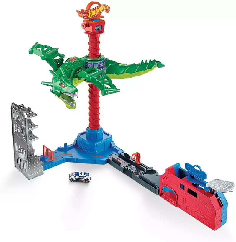 Pista Hot Wheels Dragón Robótico Pista Hot Wheels Dragón Robótico