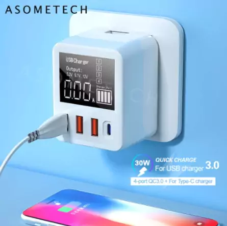 Multicargador USB 40W PD3.0 Multicargador USB 40W PD3.0