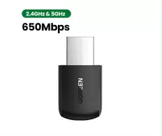 Adaptador WiFi 650Mbps Adaptador WiFi 650Mbps