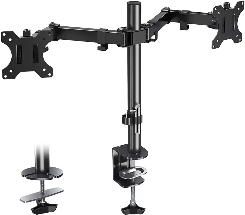 Soporte doble para monitores Amazon Brand Soporte doble para monitores Amazon Brand