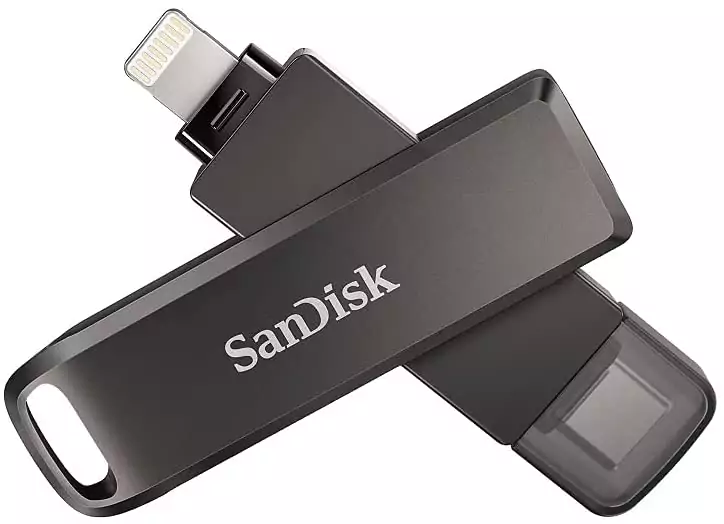 Pednrive SanDisk iXpand Luxe Lightning y USB-C 256GB Pednrive SanDisk iXpand Luxe Lightning y USB-C 256GB