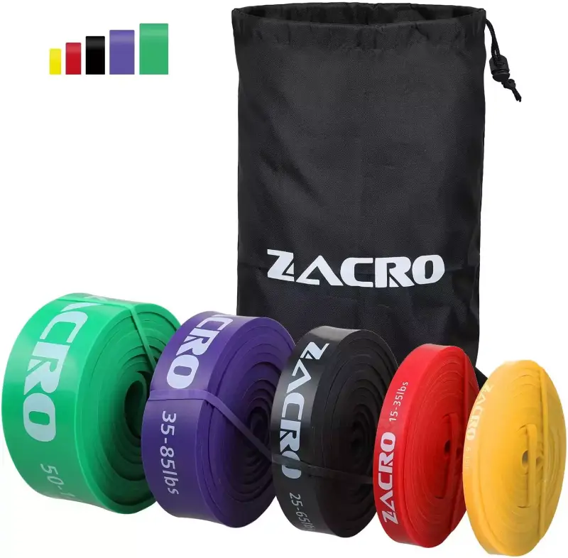 Set de 5 bandas de resistencia Zacro Set de 5 bandas de resistencia Zacro