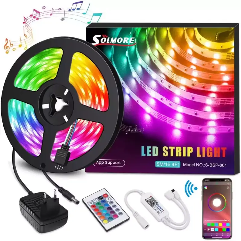 Tira LED RGB 5050 5M Tira LED RGB 5050 5M