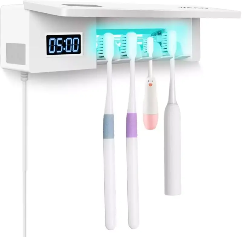 Portacepillo con esterilizador UV Portacepillo con esterilizador UV