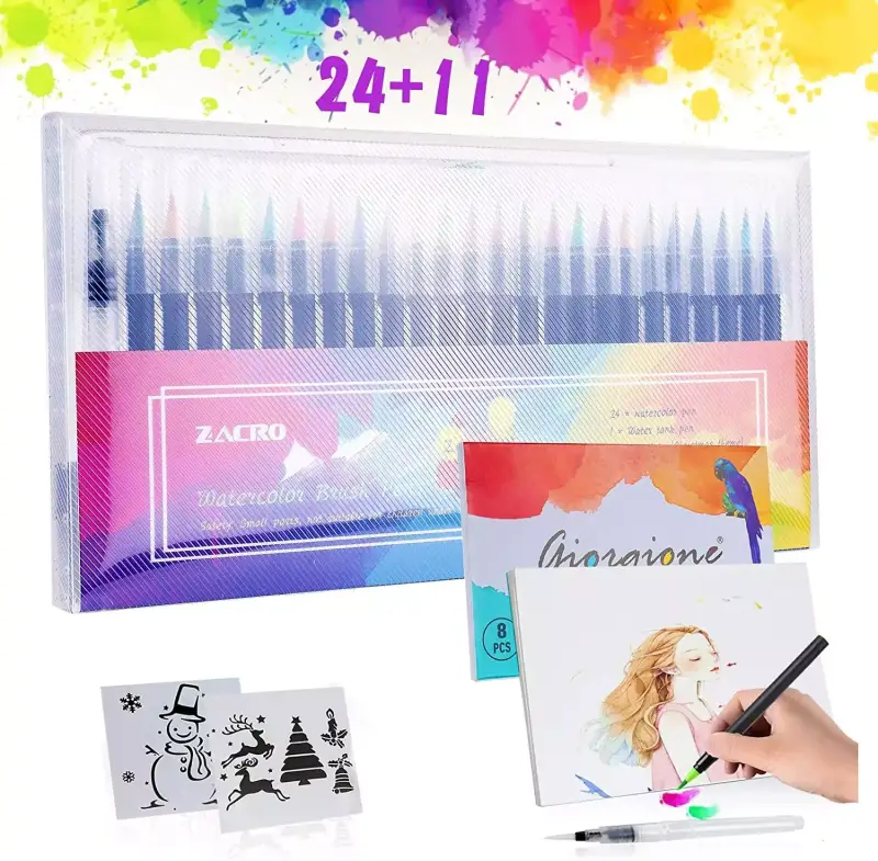 24 rotuladores acuarelables 24 rotuladores acuarelables