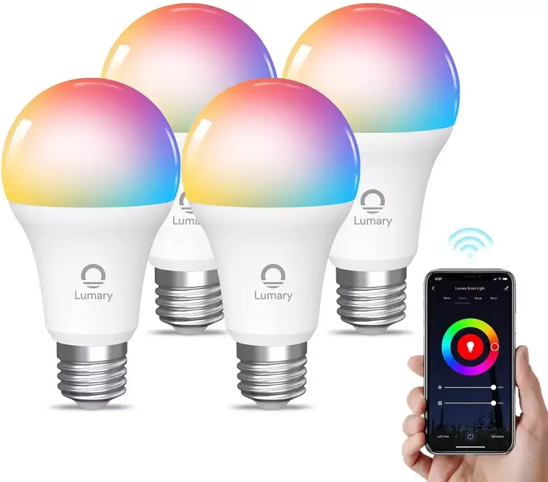 Pack de 4 Bombillas Smart LED RGB Pack de 4 Bombillas Smart LED RGB