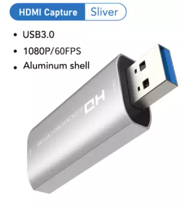 Capturadora 4K HDMI a USB Cabletime Capturadora 4K HDMI a USB Cabletime