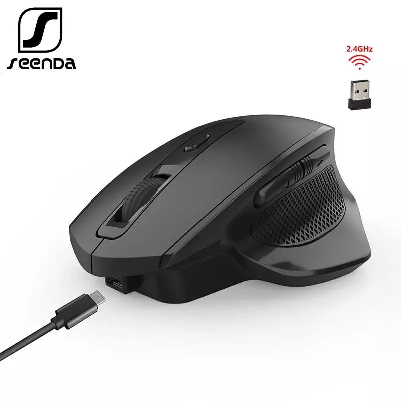 Ratón inalámbrico recargable Gaming SeenDa Ratón inalámbrico recargable Gaming SeenDa