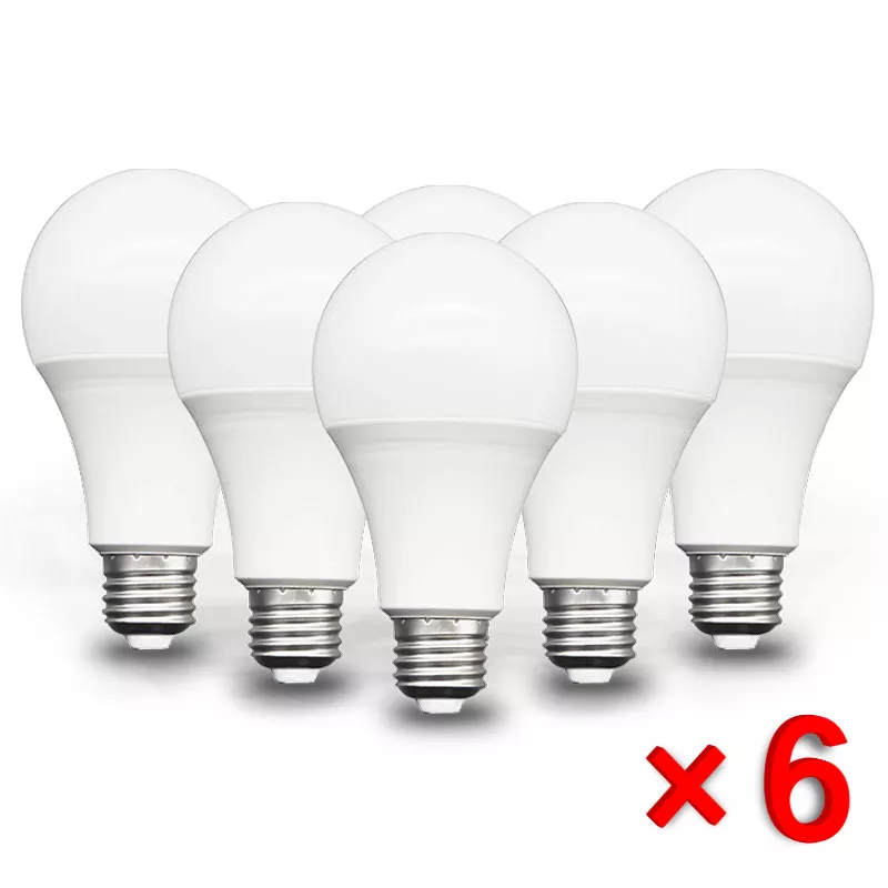 6x Bombilla LED E27 3W 6x Bombilla LED E27 3W