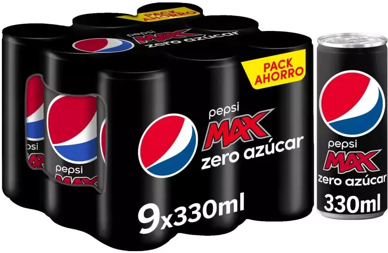 Pack 32 latas de Pepsi Max Pack 32 latas de Pepsi Max