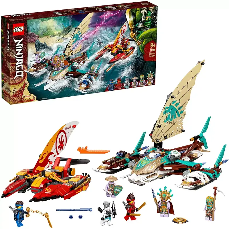 LEGO Ninjago: Batalla Naval en Catamarán de Combate LEGO Ninjago: Batalla Naval en Catamarán de Combate