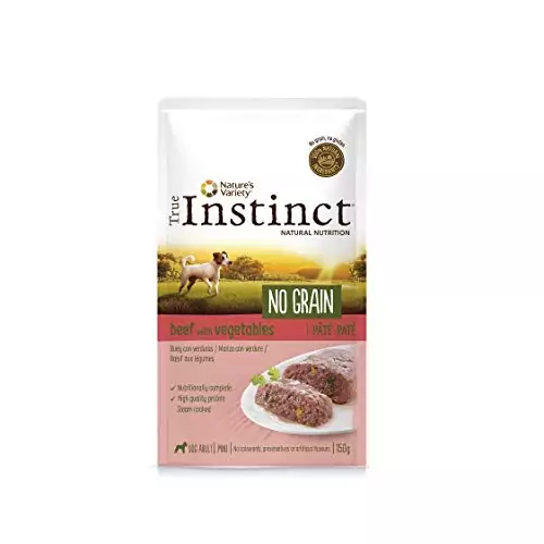True Instinct No Grain Mini Paté de Buey para Perros 150 gr - Pack de 8 True Instinct No Grain Mini Paté de Buey para Perros 150 gr - Pack de 8